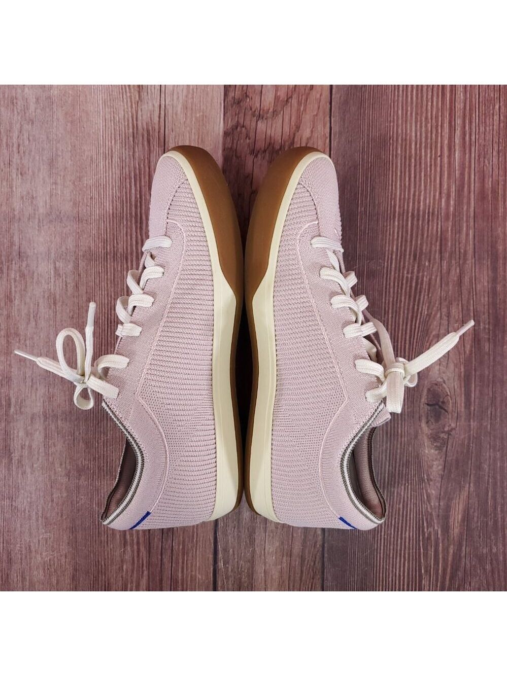 Rothys The Lace Up Sneaker Womens Size 9 Lilac Comfort Low Top Eco Friendly - Picture 10 of 16
